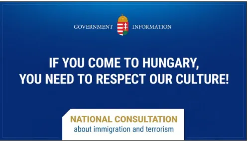 Figure 3 An example of a poster from the 'If you come to Hungary' billboard  campaign