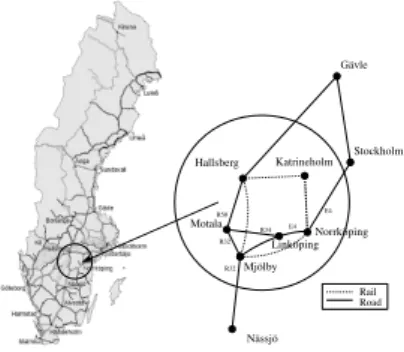 Fig. 3. Geographical region considered in the HM study.