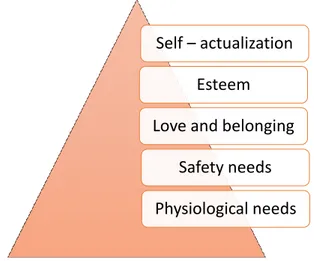 Fig. 3. Maslow’s hierarchy of needs. 