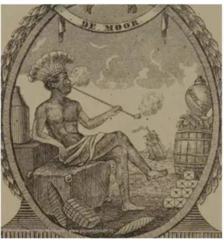 Figure 11. Trademark for Cacao. Source: Freiburg Postcolonial Photo Gallery. Retrieved on 1  August, from http://www.freiburg-postkolonial.de/Seiten/Mohren-Stereotyp.htm 