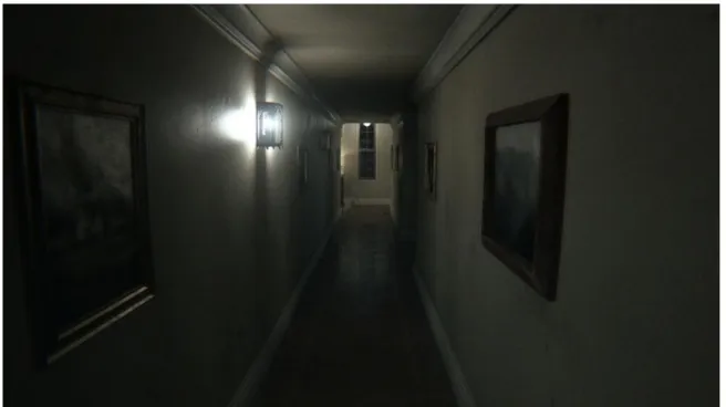 Fig. 16. The never-ending hallway of P.T. 23 May 2021,  https://silenthill.fandom.com/wiki/P.T.