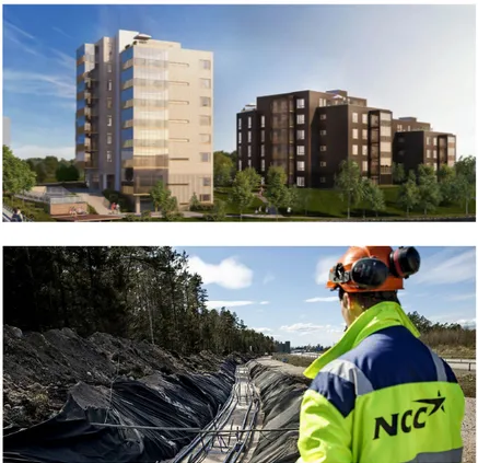 Figur 12 och 13:  bilder från NCCs hemsida och Svensk byggtidning