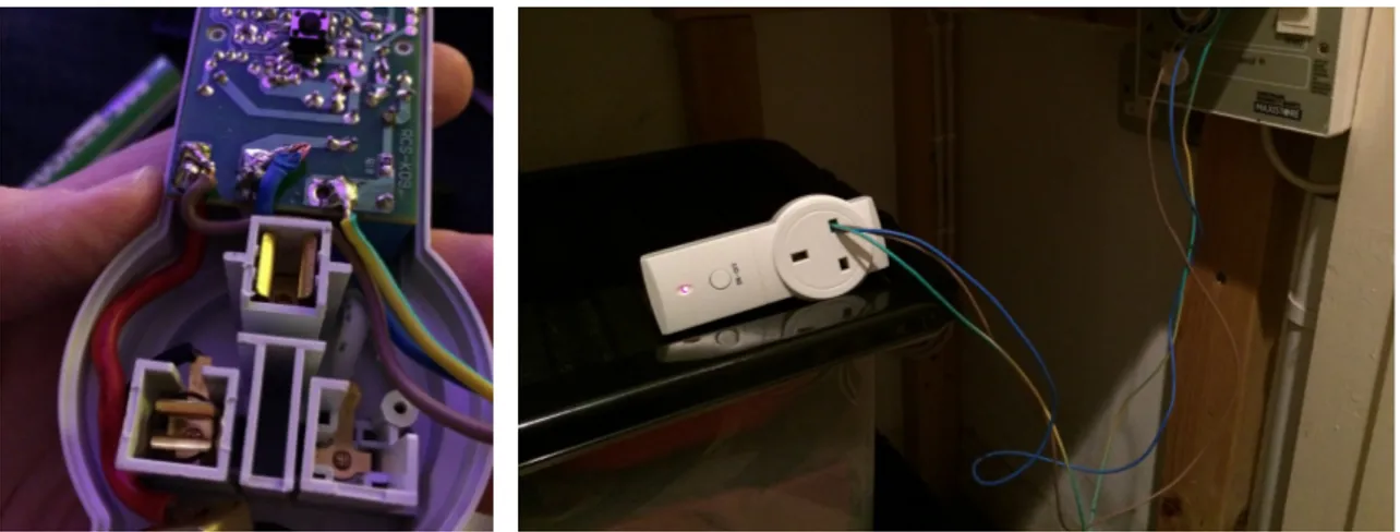 Fig. 3: Hacked plug sockets (Smith, Andy Smith: Digital Media Portfolio, 2015)