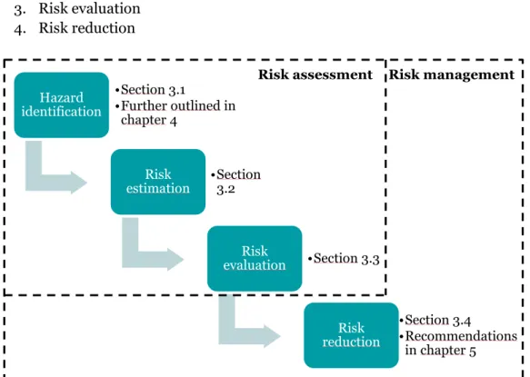 Figure 1. Flow chart of the risk management process. 