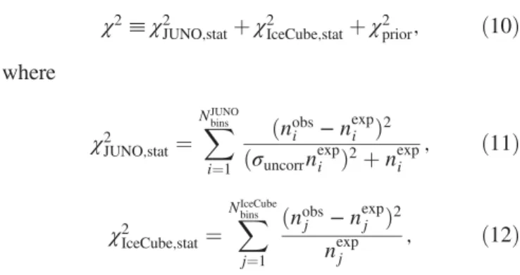 Figure 3 shows the expected event distribution for 4 years of data taking given the more recent global NO inputs from Table III for the Upgrade as well as for PINGU.