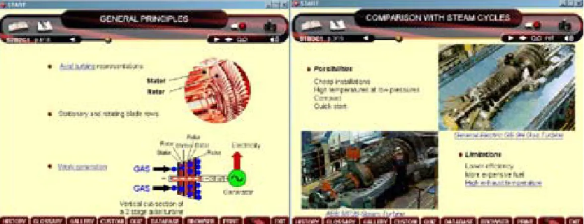 Figure 4. 2 Typical pages in tutorial 