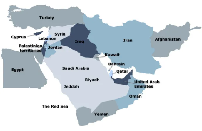 Figure 1 Saudi Arabia Map