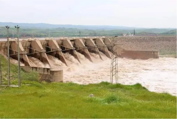 Figure 1: General view of Dibis Dam.(Source:[5]) 