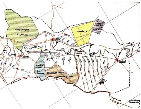 Figure 2: General Map of Middle Tigris Irrigation Project. (Source: [3]). 