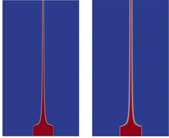 Figure 5.9: Illustration of the endplate near final failure ( ≈  ST B ) at high extension rates