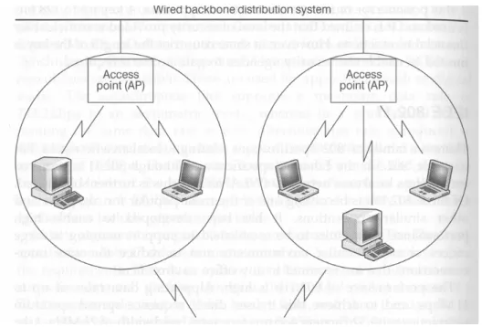 Figure 1. This shows an infrastructure network.