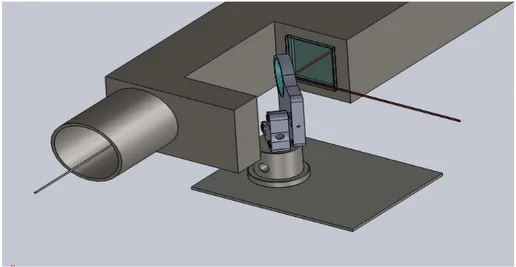 Figur  ‎4.11  koncept  3,  snittbild  som  visar  hur  konceptet  fungerar  utanför  vakuumkammaren.