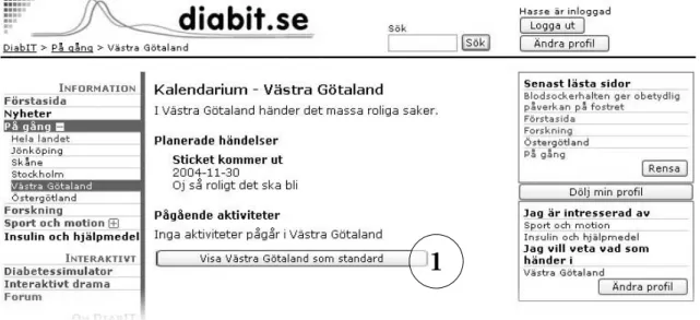 Figur 6.1. Slutprototyp – På gång i Västra Götaland