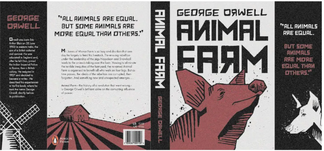 Figure 7: Book jacket for Animal Farm 