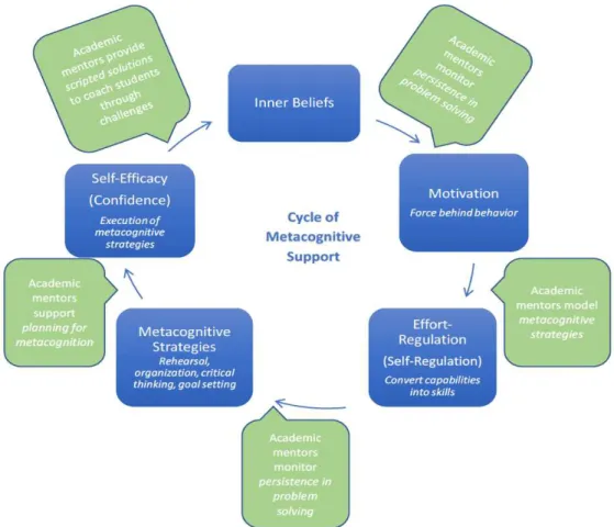 Figure 4. Cycle of metacognitive support.  