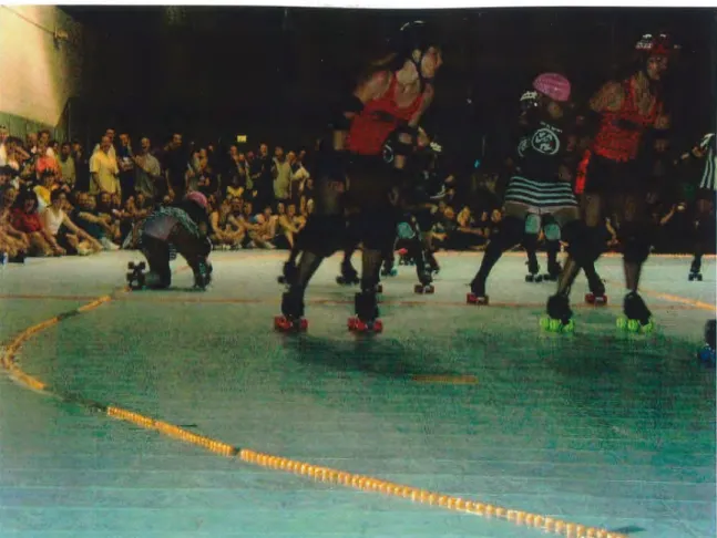 Fig. 9.  Roller Derby photograph. 