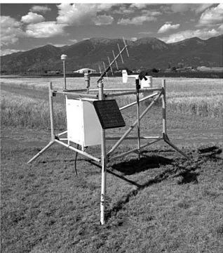 Figure 2. Typical AgriMet Weather Station 