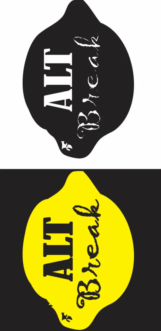 Figure 5: Lemon Logo‐ Alt Break Logo redesigned.  