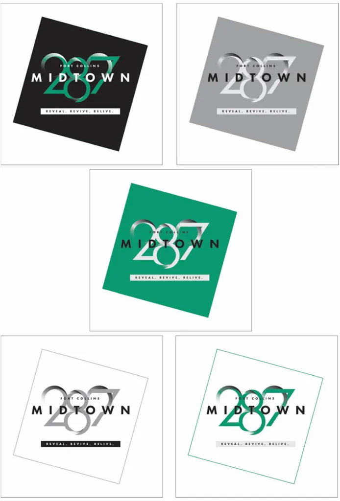Figure 1: Midtown Logos. 