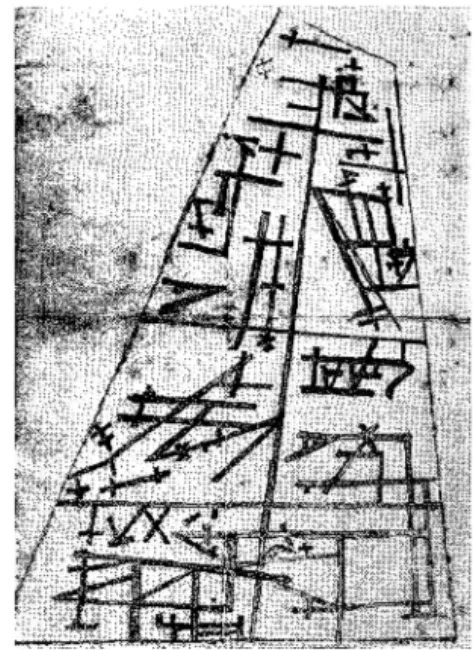 Fig.  2.  Samuel  Ottos  teckning,  enligt  Axel  Nelson  förlaga  till  ristningen  på 
