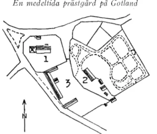 Fig.  I.  Karta  över  Sanda  k}wka  och  prästgål'd  I862. 