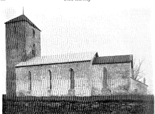 Fig.  29.  Pilist~lere  kyrka  från  söder. 