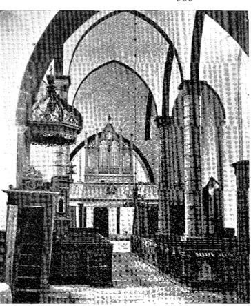 Fig.  3.  Dalhems  kyrka.  Interiör  mot  väster.  Efter  Roosval,  Die  Kirchen  Gotlands