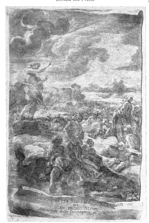 Fig.  3.  Kopparstick  av  Fran,ois  Spierre  efter  en  teckning  av  Lorenzo  Bernini