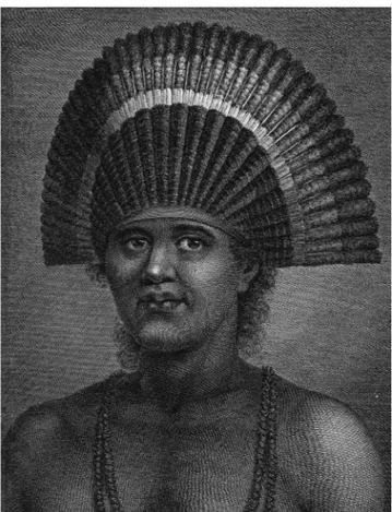 Figur 2. Paulaho var Tui Tonga, den högst rankade höv- höv-dingen, vid Cooks besök 1777