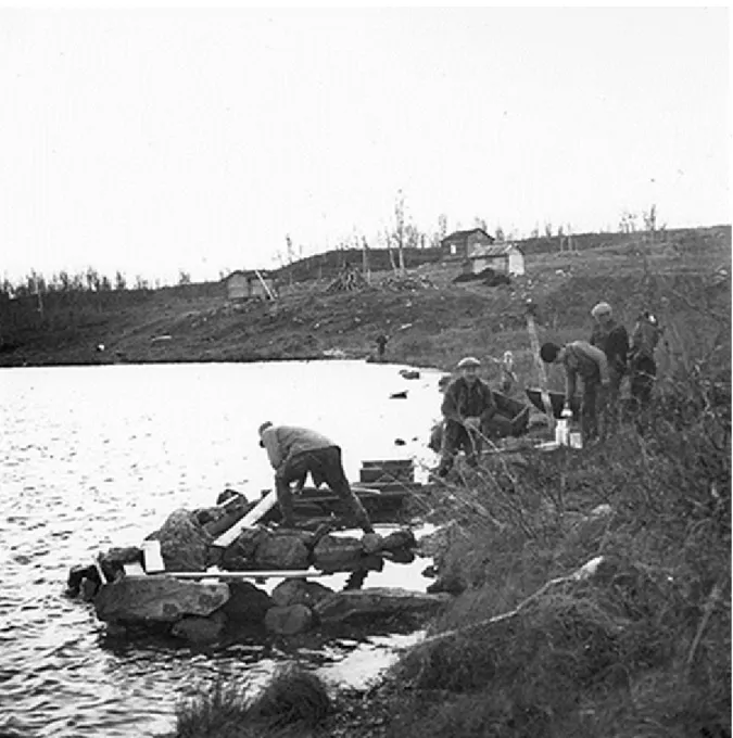 Foto Ossian Olofsson. Sump för lekröding i Gielas. 