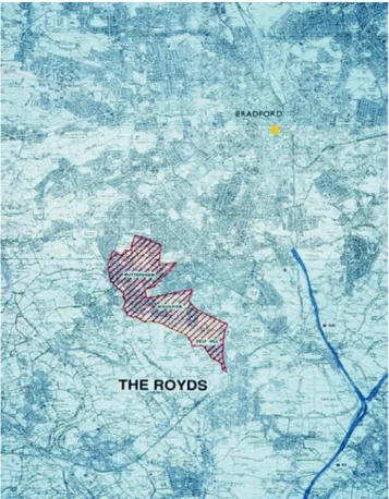 Figure 2: The three Royds housing estates (Source: Royds Housing Association, 2001)