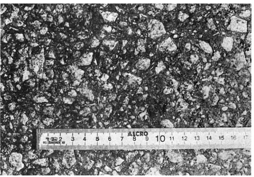 Figur  14.  Sträcka  6  består  av  asfalt  med  tillsats  av  gummi