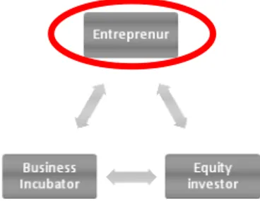 Figure 7d. Portrayal of the eternal triangle; the entrepreneur aspect 