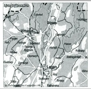 Fig. 4. Project area “Bergaåsen” 