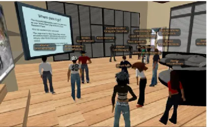 Figure 4-3 Lecture with University of Central Missouri in SL 