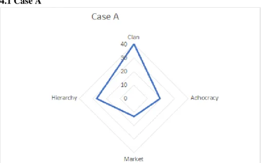 Figure 3. OCAI diagram Case A 