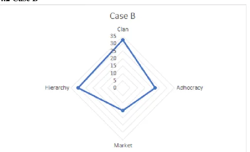 Figure 4. OCAI Diagram Case B 