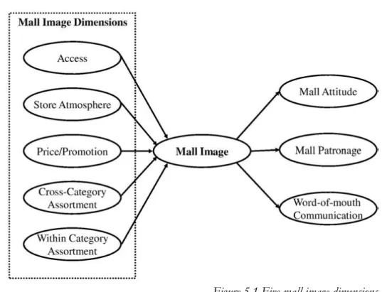 Figure 5.1 Five mall image dimensions. 