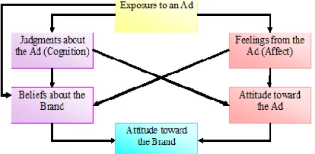 Figure 5. Attitude toward the ad  model. 