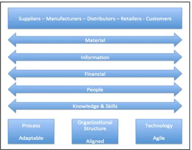 Figure 3 The Supply Chain Flows Source: Tomasini and Van Wassenhove 2009 