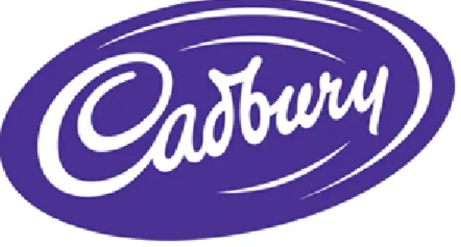 Figur 1: Cadbury UK logo (Sabin, 2014) 