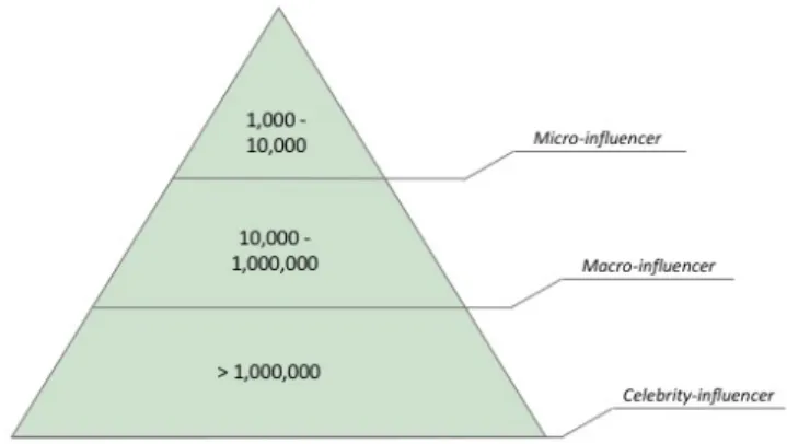 Figure 1: The difference in influencer – based upon Van der Nolk van Gogh, 2017 