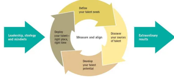 Figur 2. Talent Powered Organizations, (Cheese et al., 2008:57) 