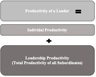 Figure 2.  Leadership Productivity Definition (Desjardins and Christoph, 2012)   