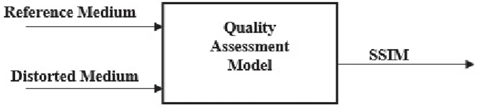 Figure 2.1: Full Reference Video Quality Assessment