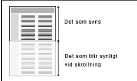 Figur 6 – En synlig sida.