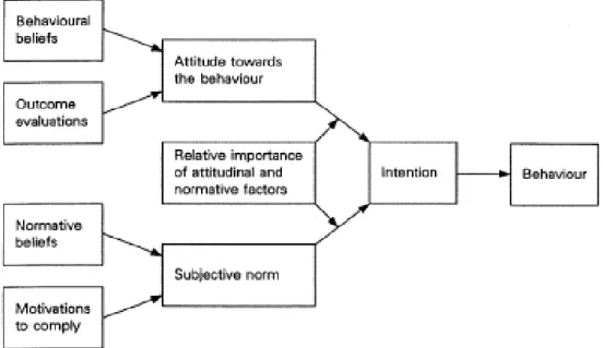Figure  3.1  summarizes  the  relationship  between  attitude  formation,  intention  and  the  travel decision-making process