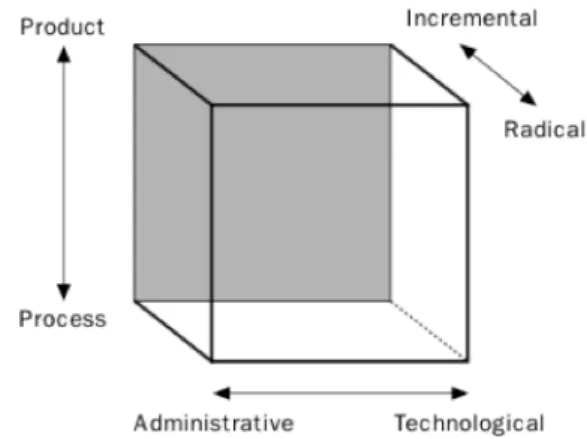 Figure 2. A multidimensional model of innovation (Cooper, 1998, p. 500) 