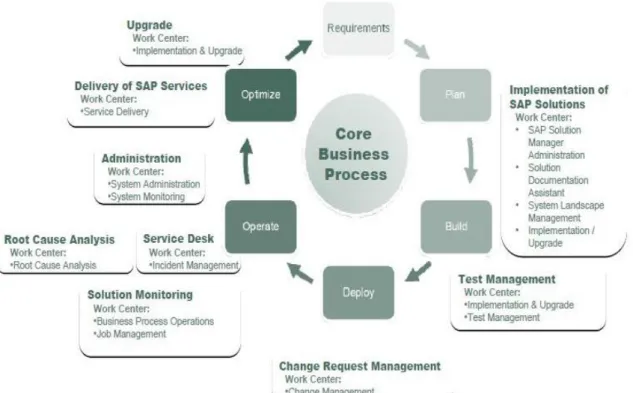 Figure 9 SAP Solution Manager Features 