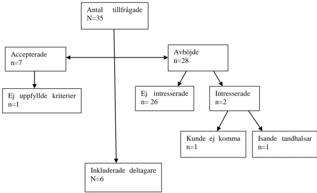 Figur 1. Flödesschema över deltagare. 